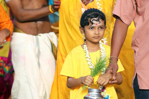 Jaskinie Batu Kuala Lumpur Malezja 09 Lutego 2017 Thaipusam Hinduskie święto Jest Obchodzone Przez Społeczność Tamilską Podczas Pełni Księżyca W Tamilskim Miesiącu Tajlandii Xd