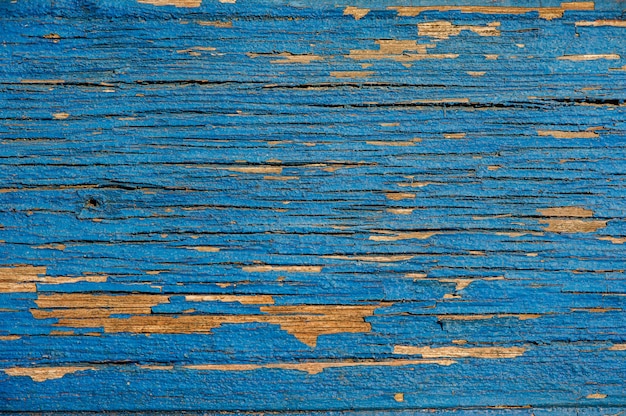 Jasne niebieskie tło drewniane