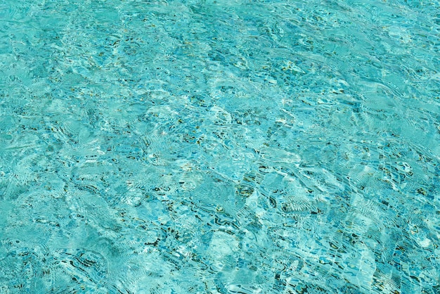 Zdjęcie jasnoniebieski basen pomarszczony tle wody