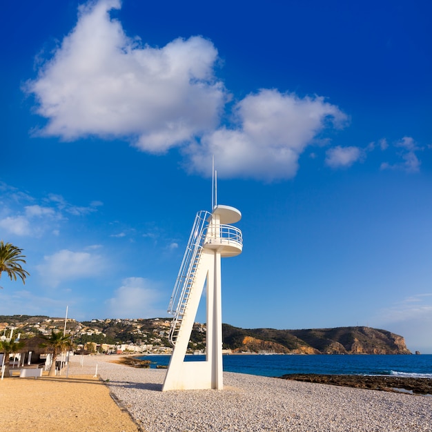 Javea Xabia playa Benissero Muntanyar w Alicante