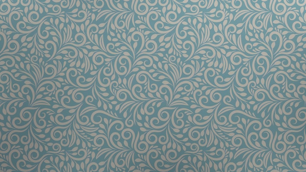 Jednolite wzór tapety Archiwalne tła z swirls