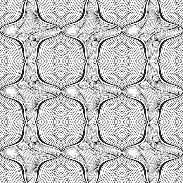 Jednolity monochromatyczny wzór geometryczny