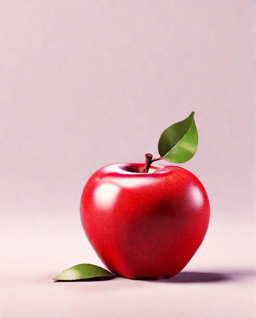 Zdjęcie jedzenie z czerwonych jabłek