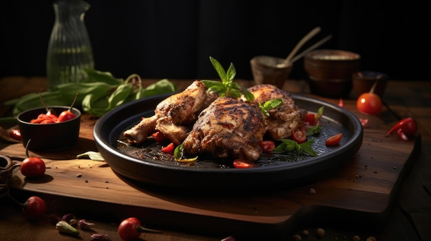 Jerk chicken to pikantne jamajskie danie z grillowanego mięsa