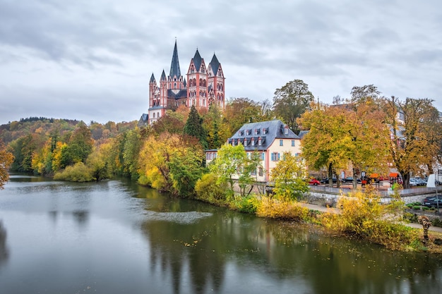 Jesienny pejzaż Limburg an der Lahn