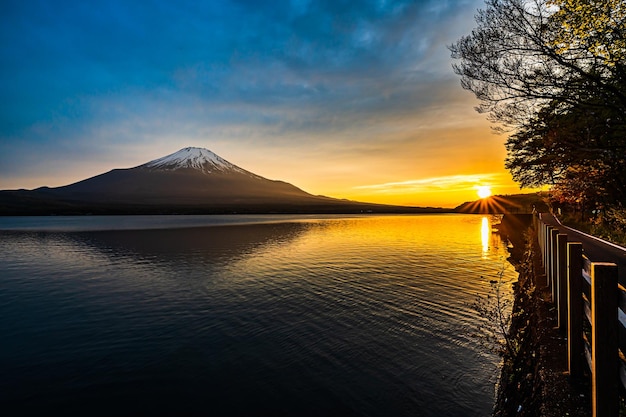 Jezioro Yamanaka i Mt Fuji