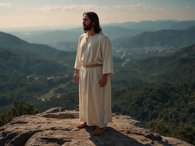 Jezus Chrystus pod górami