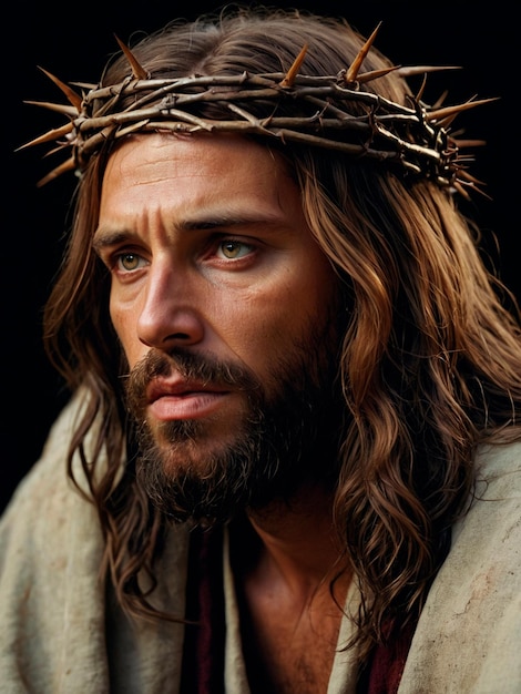 Jezus Chrystus z koroną kolczastą