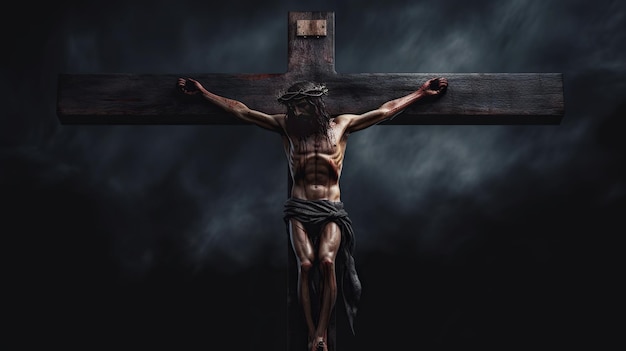 Jezusa na krzyżu