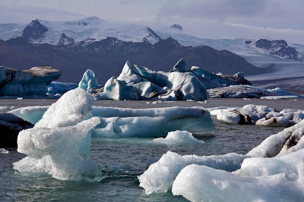 Jokulsarlon na Islandii