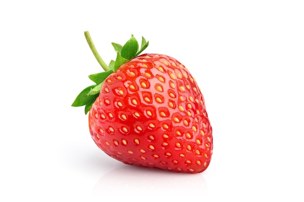 Juicy Red Strawberry izolowana