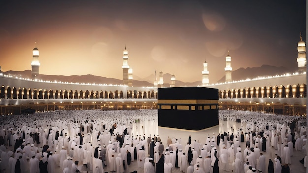 Kaaba w Mekce w Arabii Saudyjskiej