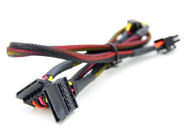 Kable zasilania dysku twardego z kablem elektronicznym