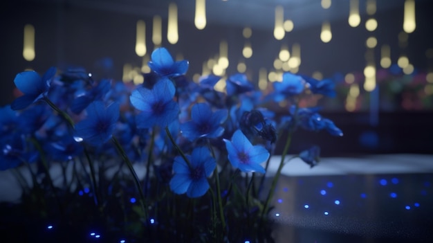 Kadr z filmu Niebieskie kwiaty