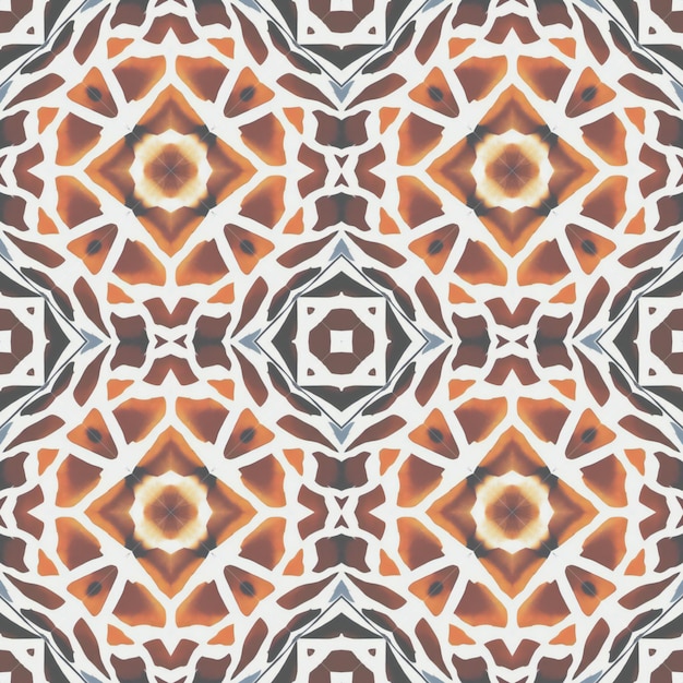 Kaleidoskop abstrakcyjne tło Bezszwowy wzór oparty na tradycyjnych azjatyckich ozdobach