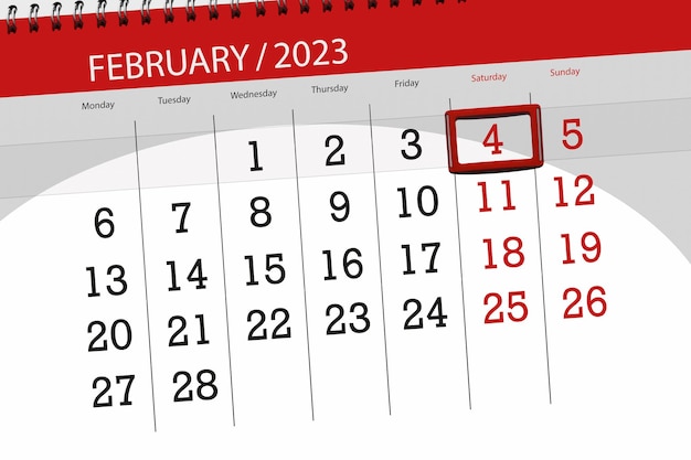 Kalendarz 2023 Termin Dzień Miesiąc Strona Organizator Data Luty Sobota Numer 4