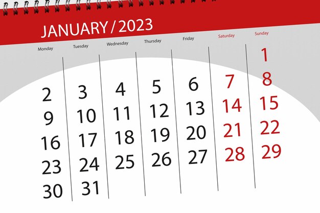 Kalendarz 2023 termin dzień miesiąc strona organizator data styczeń