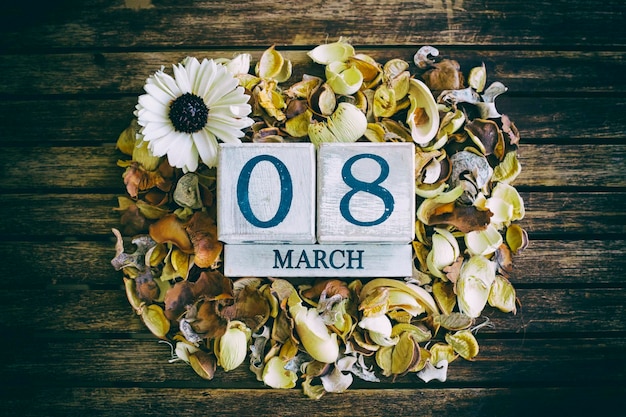 Kalendarz 8 marca, dzień świata kobiet