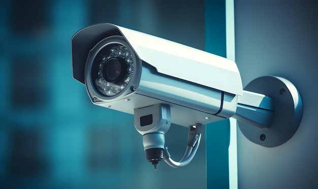 Zdjęcie kamera zbliżenia system zabezpieczeń kamera cctv