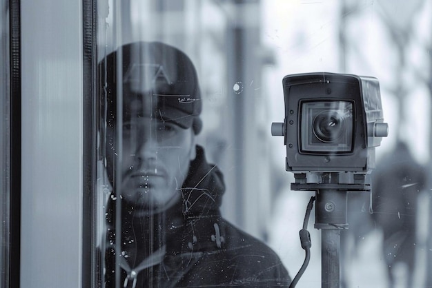 Kamery monitorujące rozpoznawanie twarzy w akcji