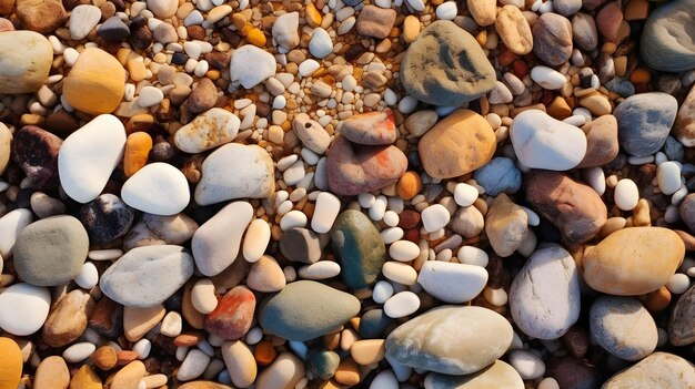 kamieni na plaży