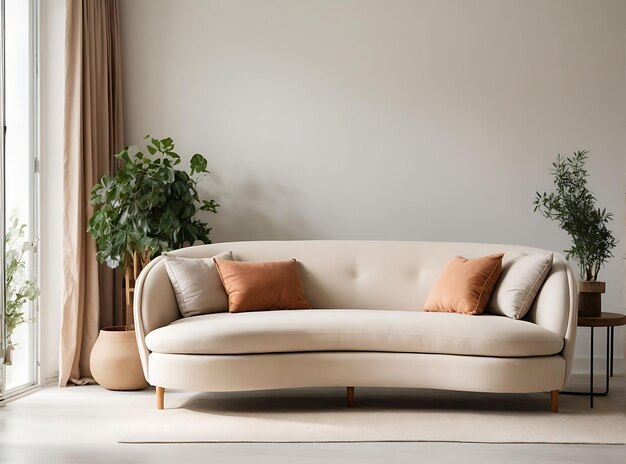 kanapa loveseat w salonie