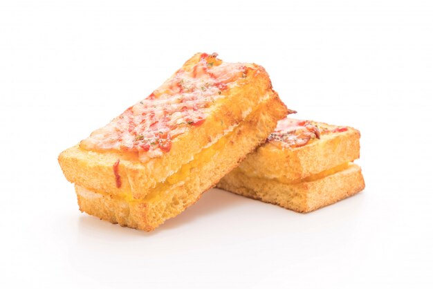 kanapka z boczkiem i jajkiem croque monsieur z sosem