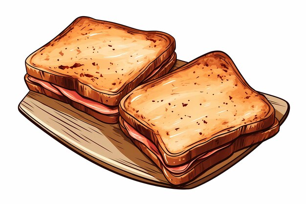 Zdjęcie kanapki toasty śniadanie zdjęcie fast food pyszne zdjęcia