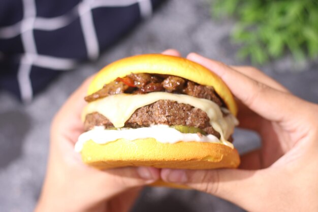 Kanapki z burgerami