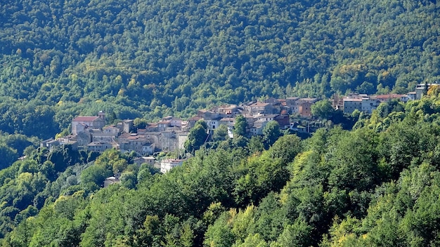 Kapadocja Abruzja miasto w dolinie Nerfy