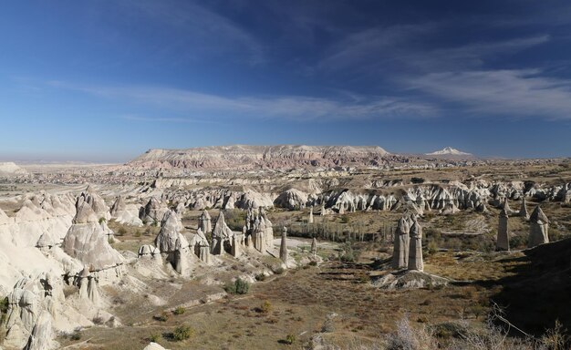 Kapadocja Widok z Doliny Miłości w Nevsehir Turcja