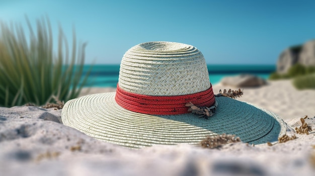 kapelusz plażowy s