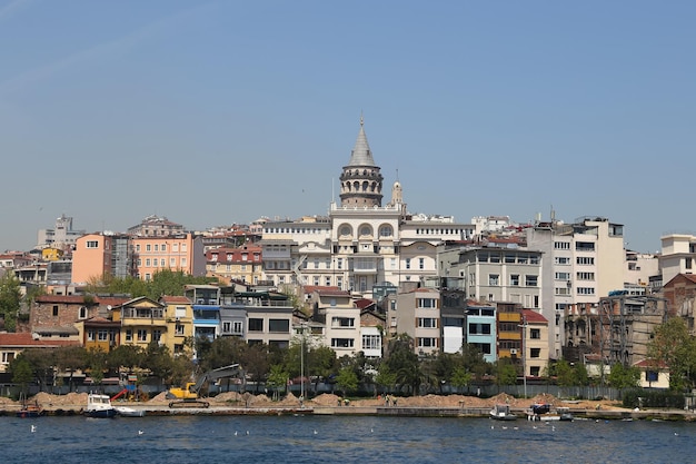 Karakoy I Wieża Galata W Stambule