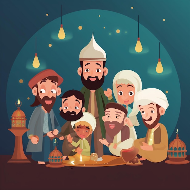 Karikatura ramadan