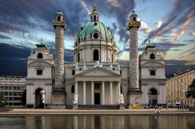 Zdjęcie karlskirche wiedeń austria