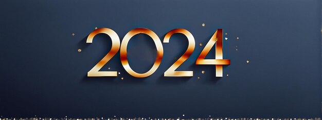 Karta z życzeniami na Nowy Rok 2024