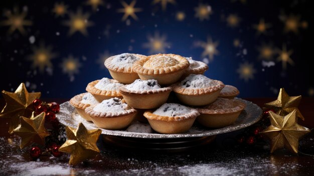 kartek świątecznych Mince Pie