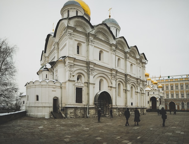 Katedra Archanioła. Plac Katedralny, Kreml, Moskwa, Rosja ·