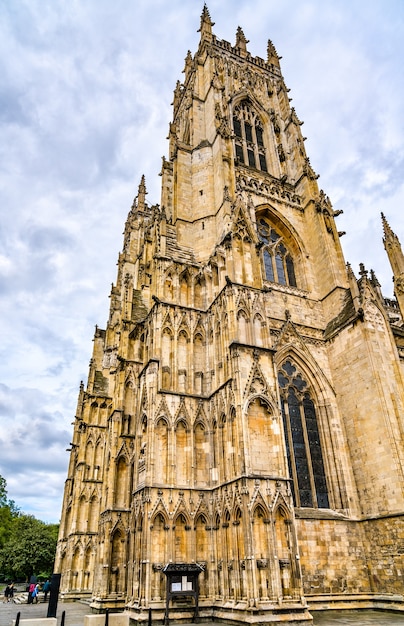 Katedra i Kościół Metropolitalny Świętego Piotra w Yorku. Anglia, Wielka Brytania