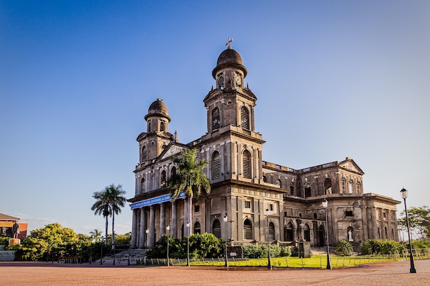 Katedra, stolica Nikaragui, Managua, to ahistoryczny budynek