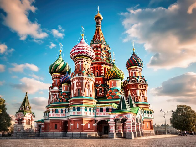Katedra św. Bazyliusza na Placu Czerwonym w Moskwie