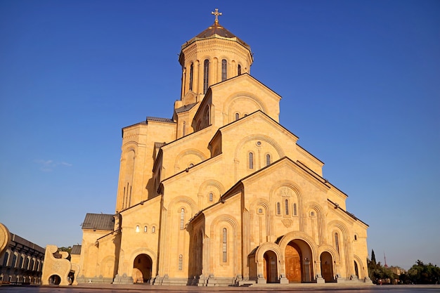 Katedra Świętej Trójcy w Tbilisi, znana również jako Sameba Tbilisi, stolica Gruzji