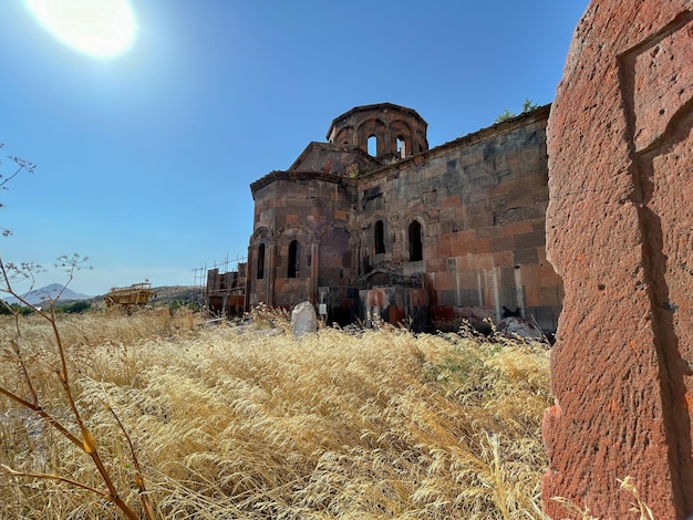Katedra Talin Talin w prowincji Aragatsotn w Armenii VII wiek