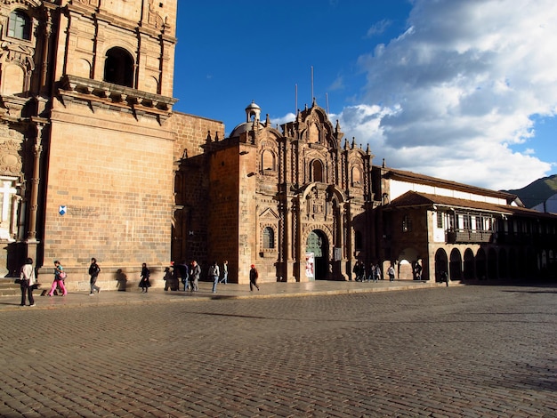 Katedra w Cusco starożytny kościół w Cusco Peru