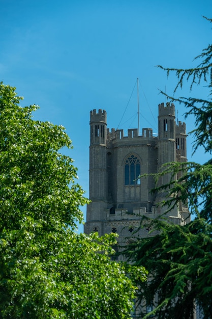 Zdjęcie katedra w ely cambridgeshire wielka brytania