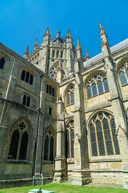 Zdjęcie katedra w ely cambridgeshire wielka brytania
