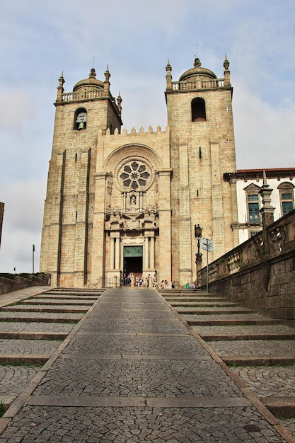 Katedra w Porto Se Catedra Kościół w mieście Porto Portugalia
