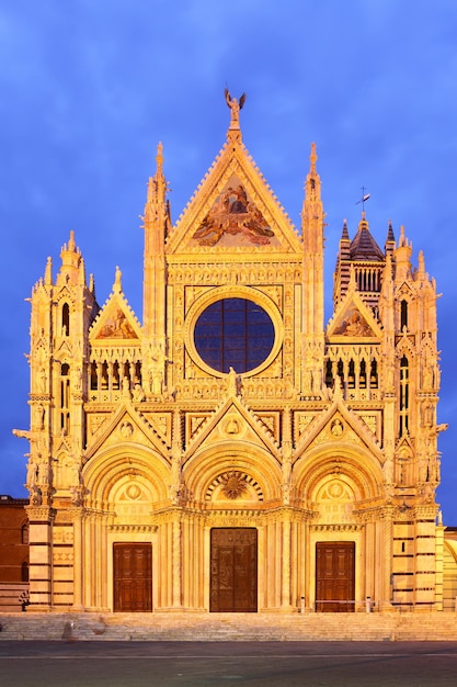 Zdjęcie katedra w sienie (duomo di siena), włochy