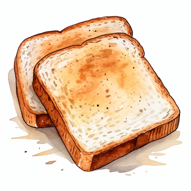 Zdjęcie kawałek tostów