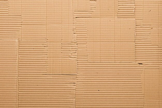 Zdjęcie kawałki kartonu z teksturą tła kawałek kartonu z przestrzenią do kopiowania